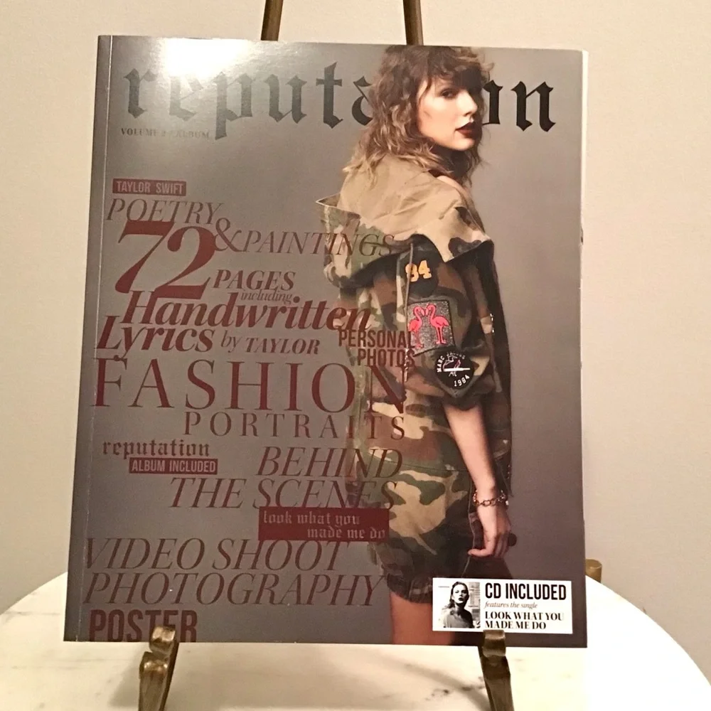 NEW Taylor Swift Reputation Magazine Poster RARE